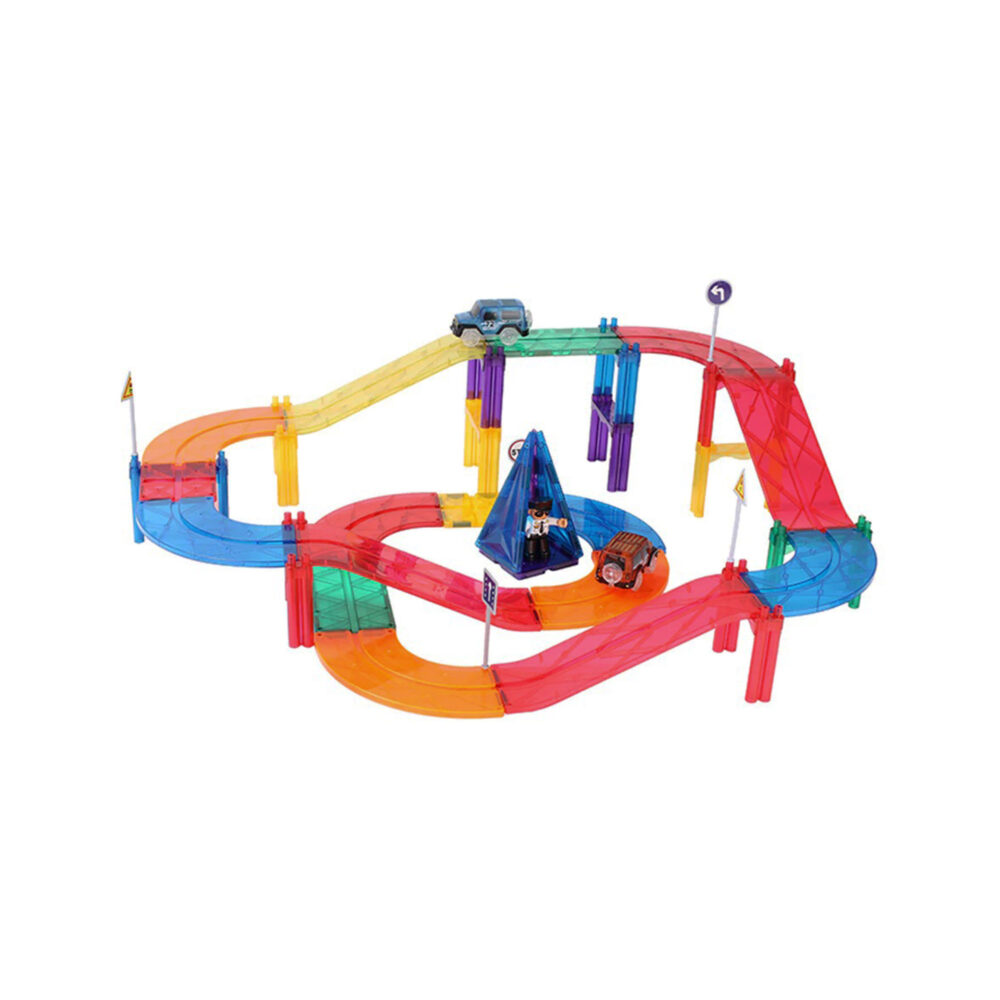 SET DE PISTAS MAGNÉTICAS DE 105 PIEZAS EDUPLAY