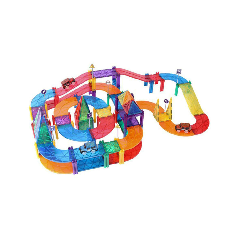 SET DE PISTAS MAGNÉTICAS DE 105 PIEZAS EDUPLAY