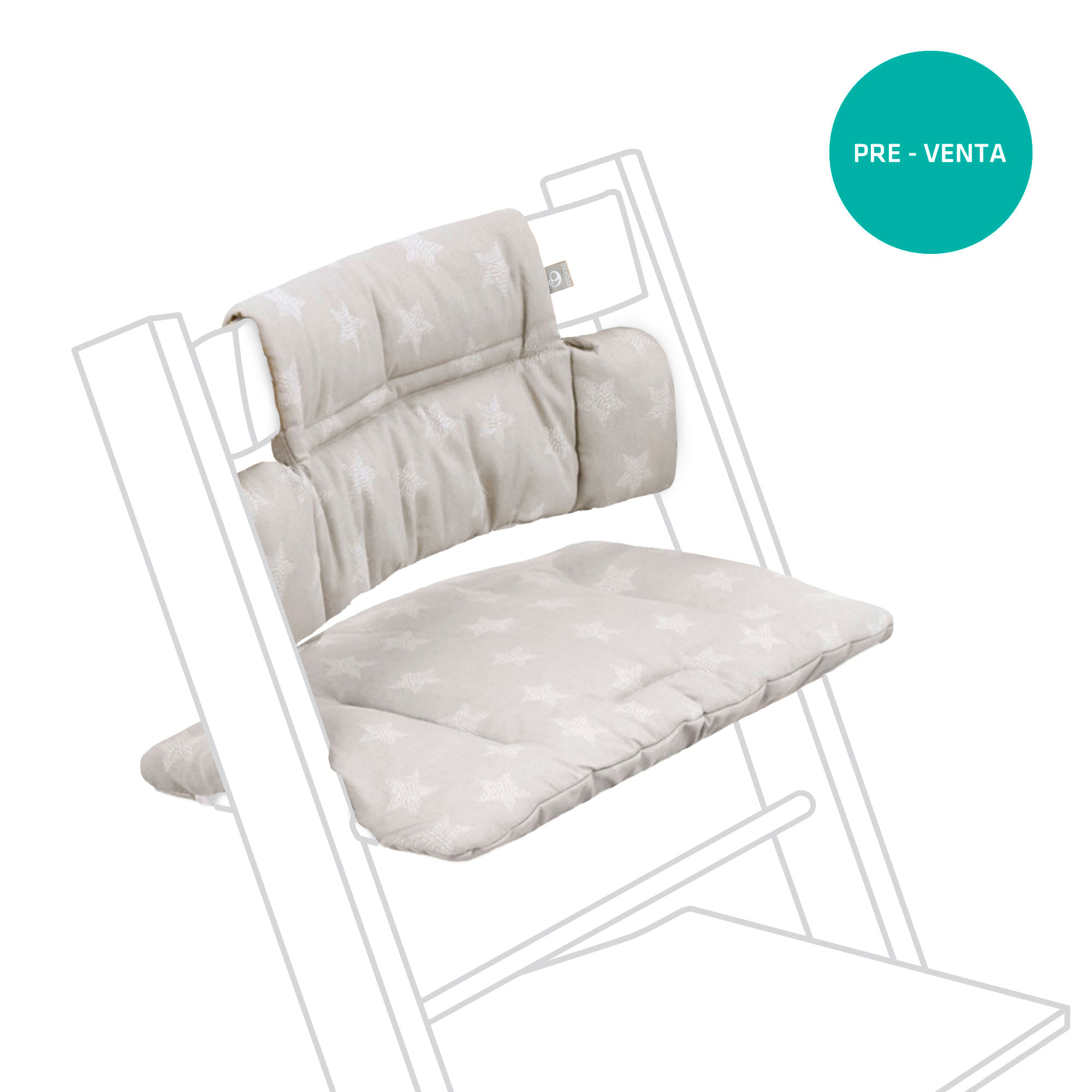 COJÍN PARA SILLA STOKKE MODELO NOMI