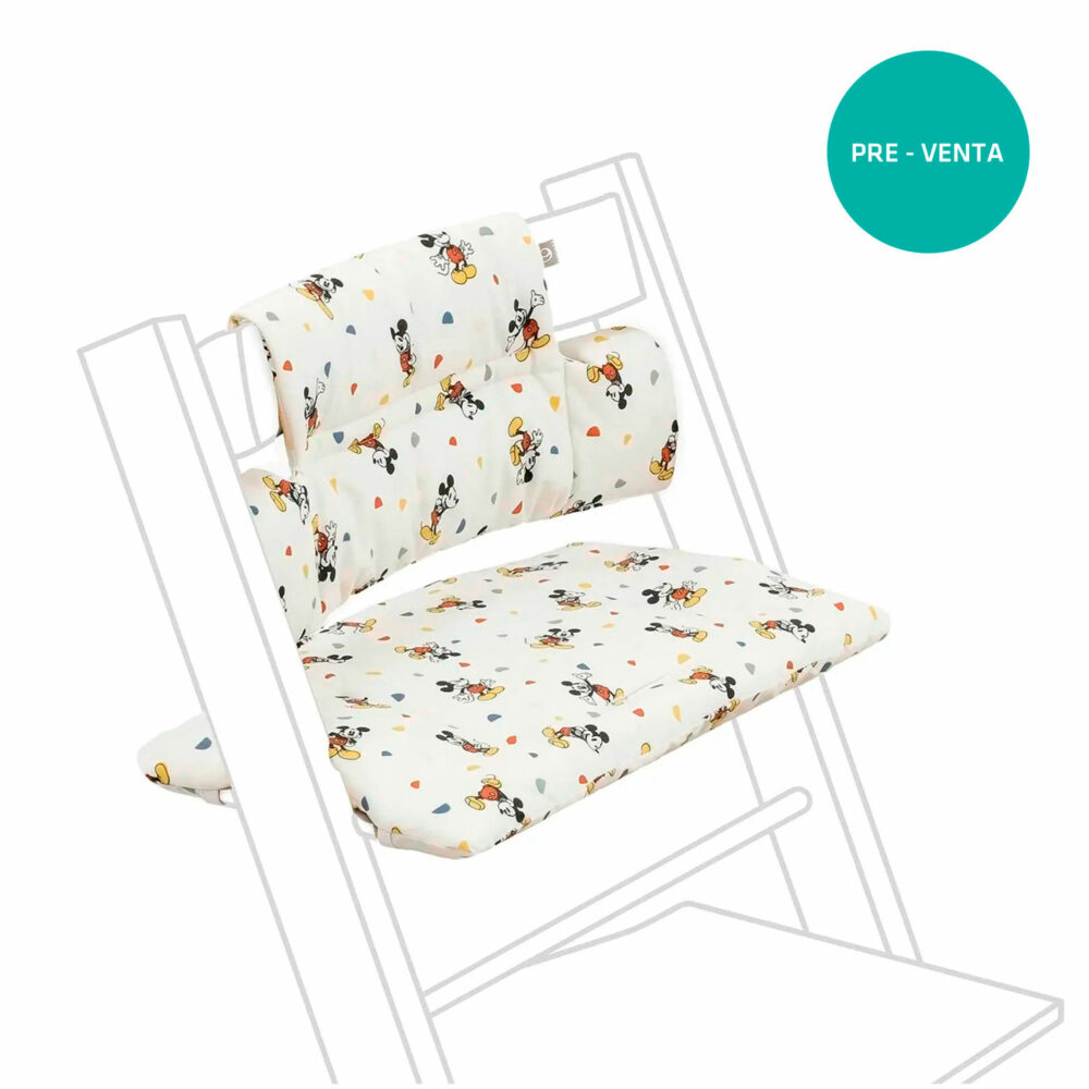 COJÍN EDICIÓN ESPECIAL MICKEY PARA SILLA MODELO TRIPP TRAPP STOKKE