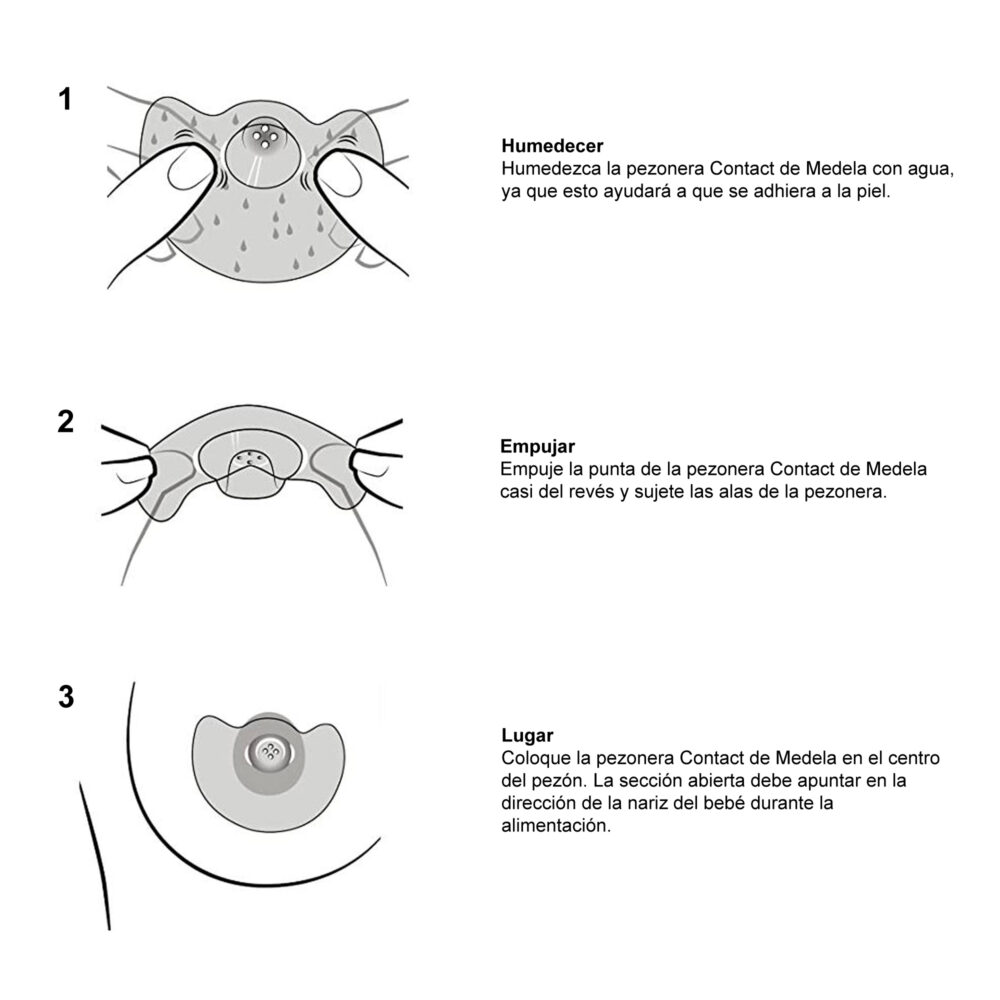 PEZONERA PARA LACTANCIA CONTACT MEDELA