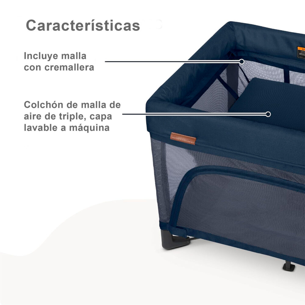 CORRAL PORTÁTIL MODELO REMI UPPABABY