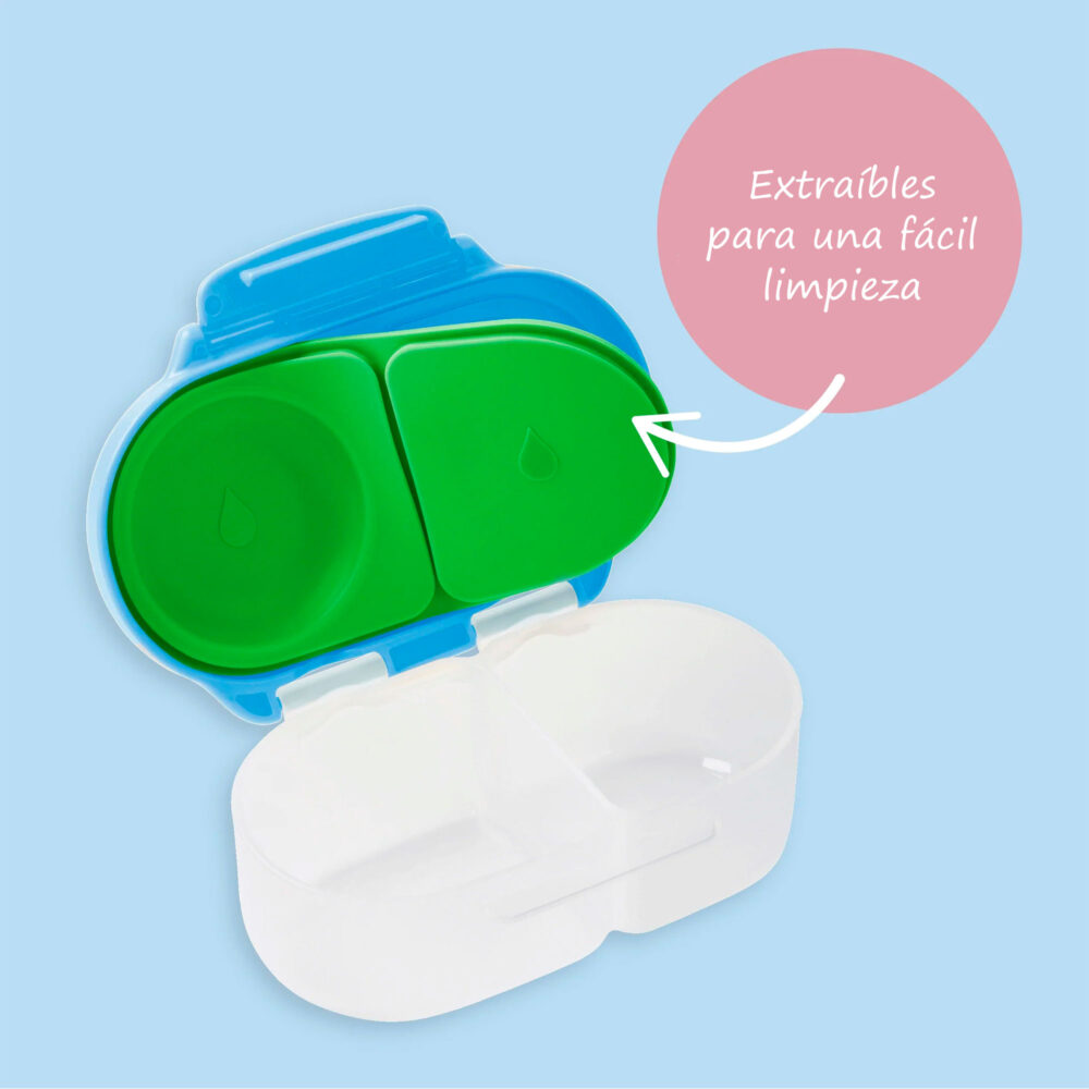 SNACKBOX CON 2 DIVISIONES PARA NIÑOS B.BOX