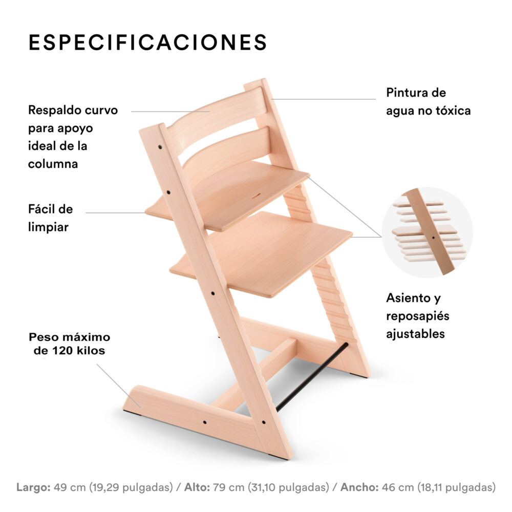 SILLA MODELO TRIPP TRAPP STOKKE