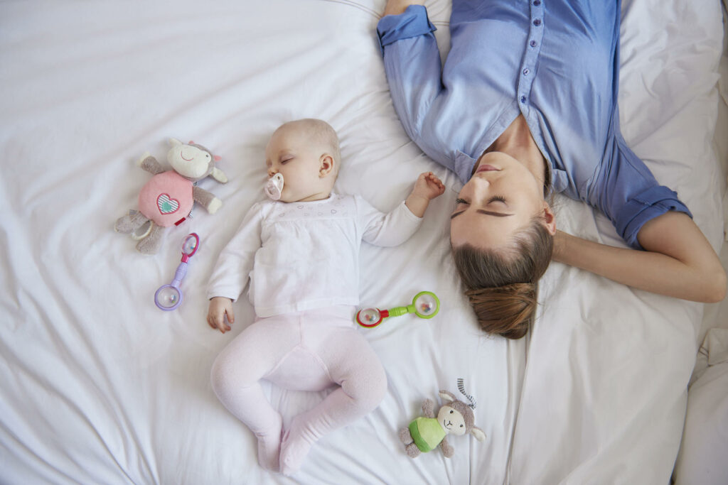 El sueño de la mamá tras el nacimiento del bebé