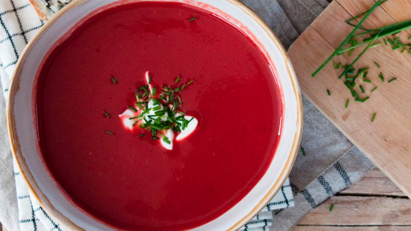 Puré de Beterraga con Papa Amarilla