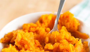 Puré de Calabaza con Pollo