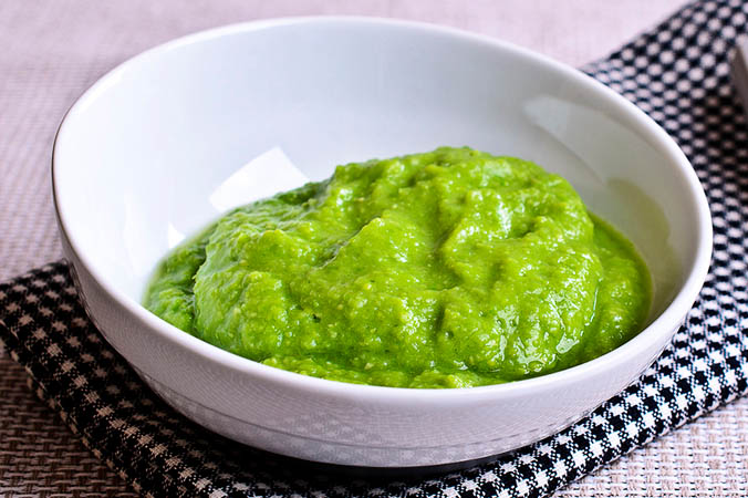 Puré de Verduras Verdes