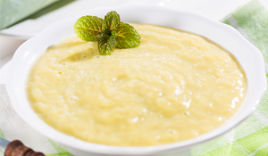 Papilla de kiwi y Manzana