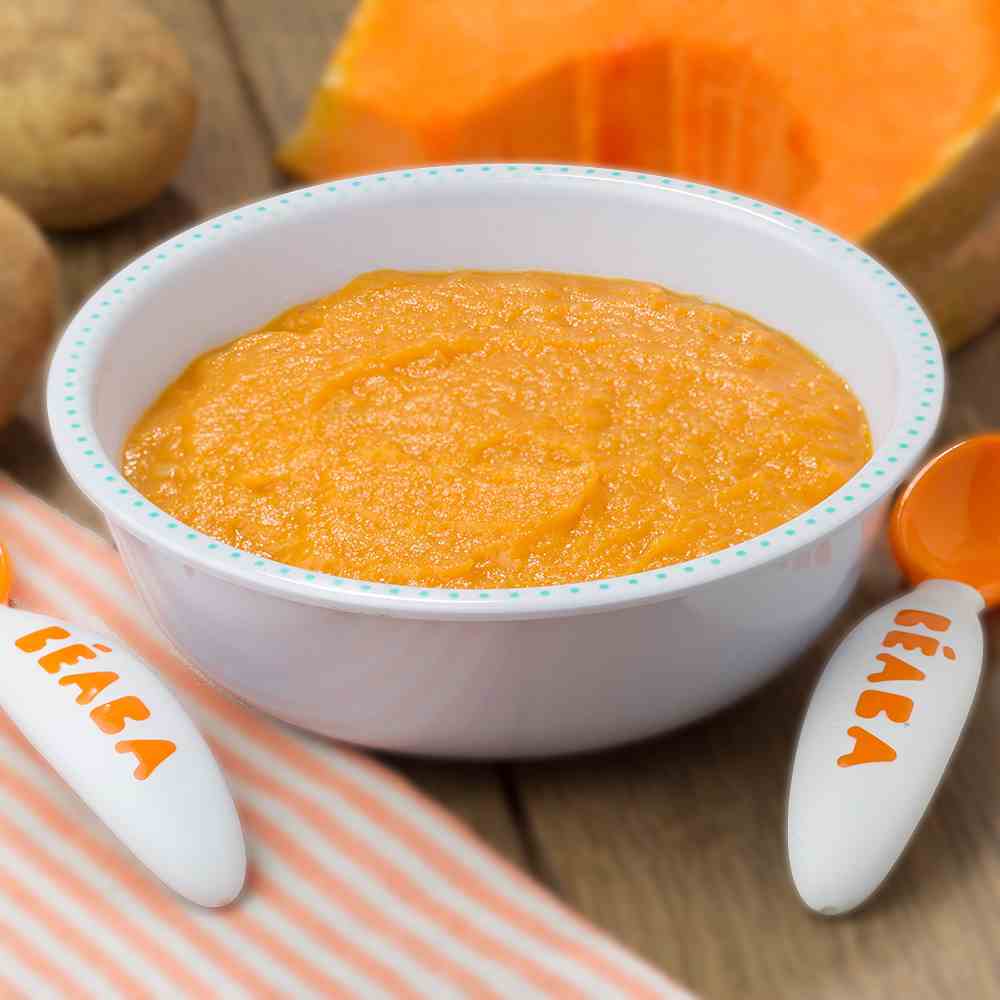 pure calabaza|Puré de calabaza con pescado a la plancha