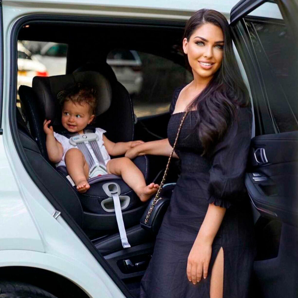 ASIENTO DE AUTO GIRATORIO 360° DE 0 MESES A 4 AÑOS MODELO SIRONA S CYBEX