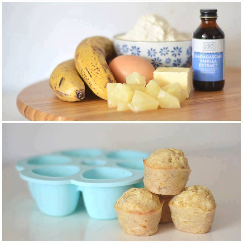 mini muffins platano