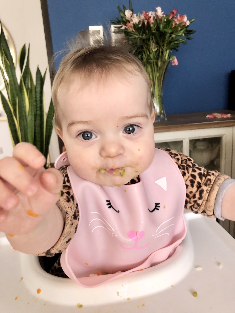 Las primeras comidas del bebé