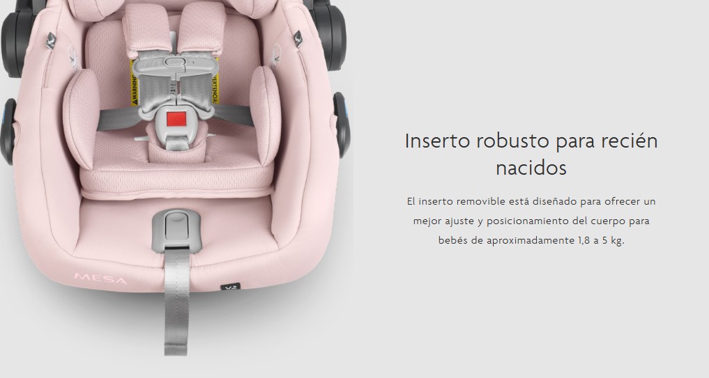 ASIENTO DE AUTO MODELO MESA V2 PARA VISTA V2 / CRUZ V2 / MINU V2 UPPABABY