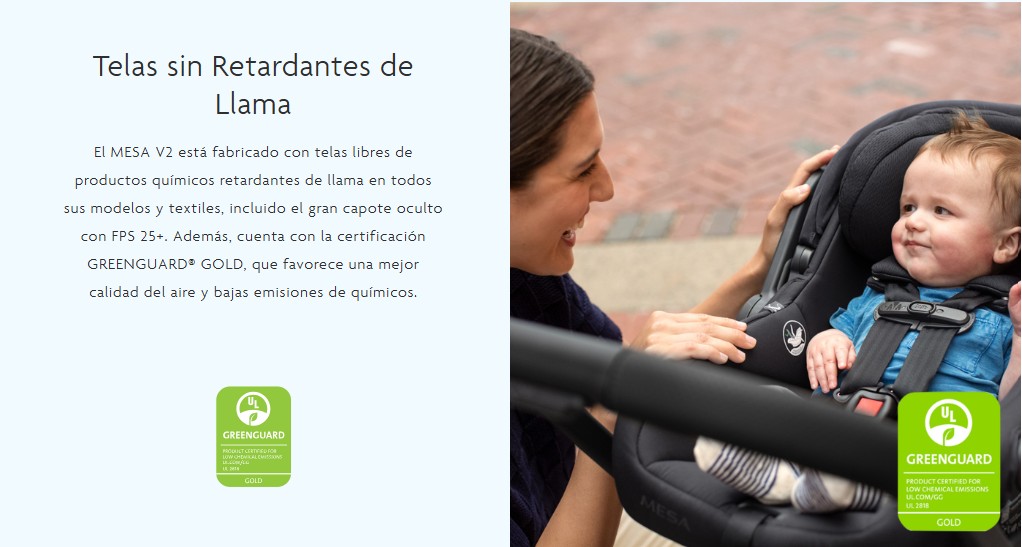 ASIENTO DE AUTO MODELO MESA V2 PARA VISTA V2 / CRUZ V2 / MINU V2 UPPABABY