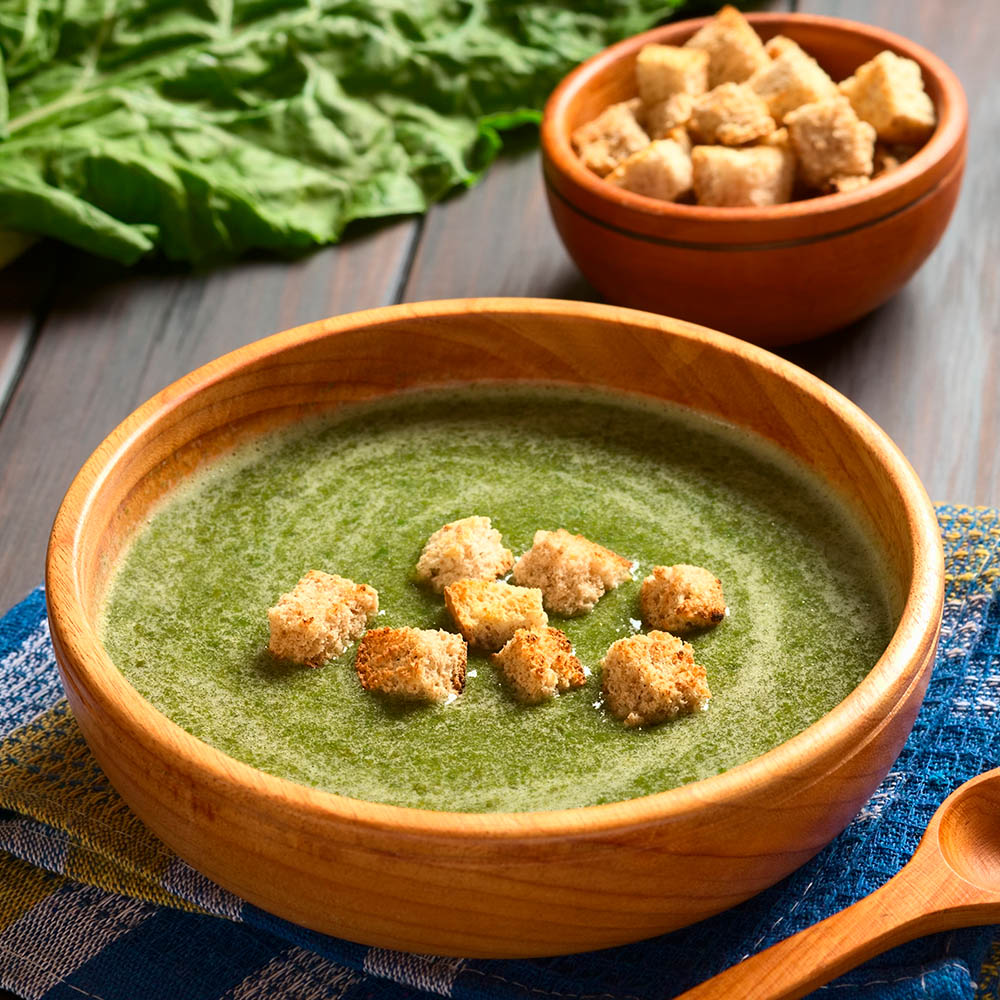 receta crema acelga carne