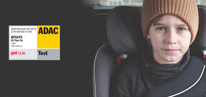¡El asiento de auto bidireccional más seguro!