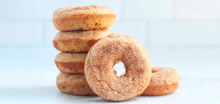 Donuts Saludables de Manzana y Avena