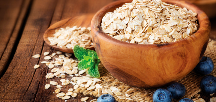 Papilla de Avena con Arándanos