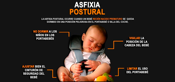 ¿Qué es y cómo EVITAR la asfixia postural del bebé?
