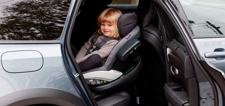 ¡El asiento de auto bidireccional más seguro!
