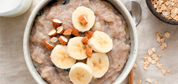 Papilla de Avena, Manzana y Plátano