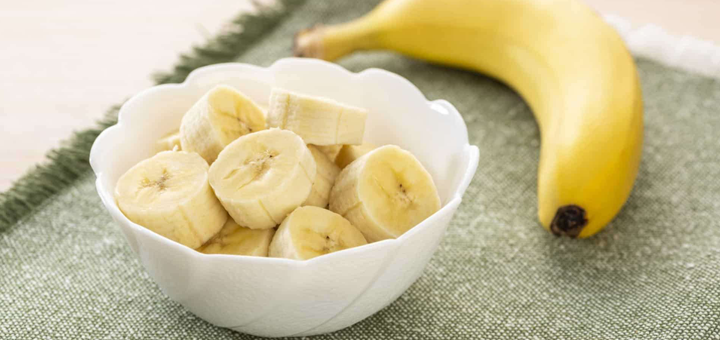 Puré de Mango, Plátano y leche de Coco