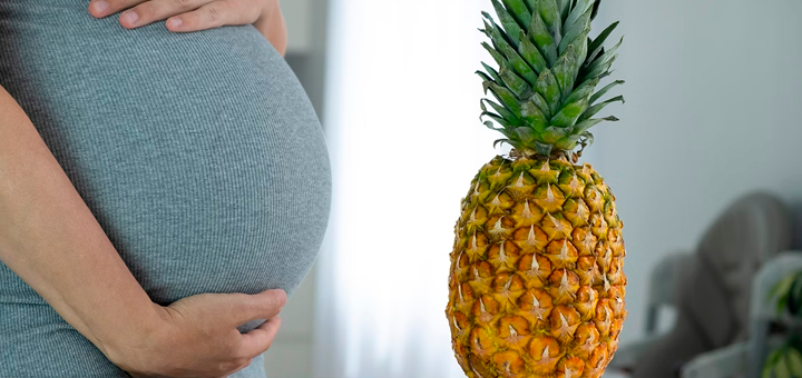 Por qué sí y por qué no comer piña durante el embarazo