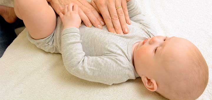 Cólicos en los bebés lactantes