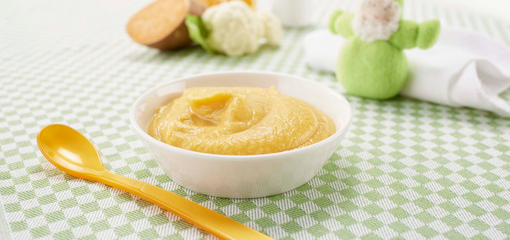 Papilla de Coliflor con Zanahoria