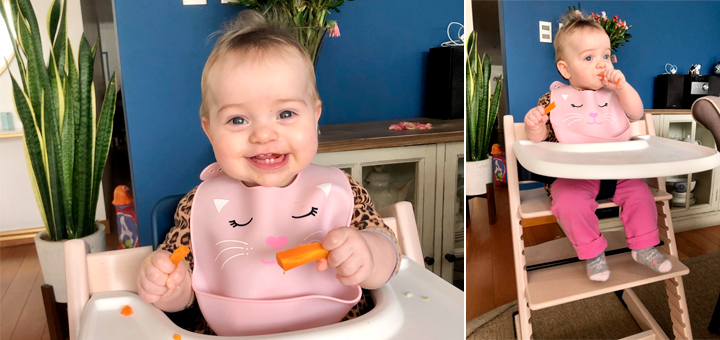Las primeras comidas del bebé