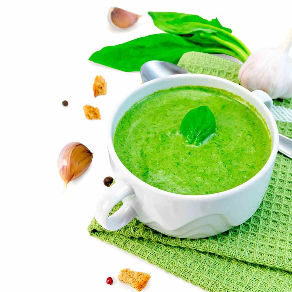 crema espinacas