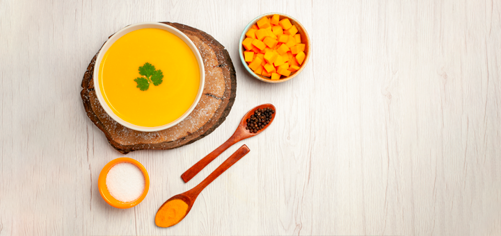 Crema de Zanahoria y Pollo