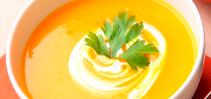 Crema de Zapallo y Jengibre