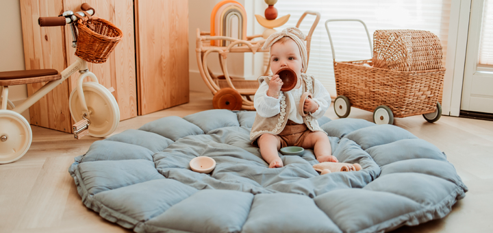 Ejercicios de estimulación temprana para bebés de 0 a 6 meses