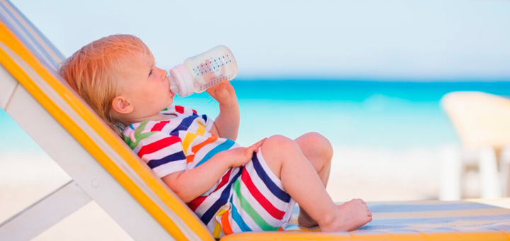 Golpes de calor en niños