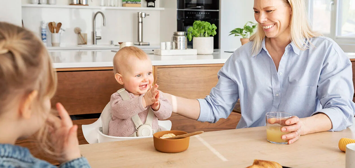 La transición del bebé a los alimentos sólidos