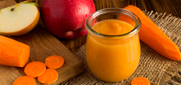 Mazamorra de Zanahoria y Manzana
