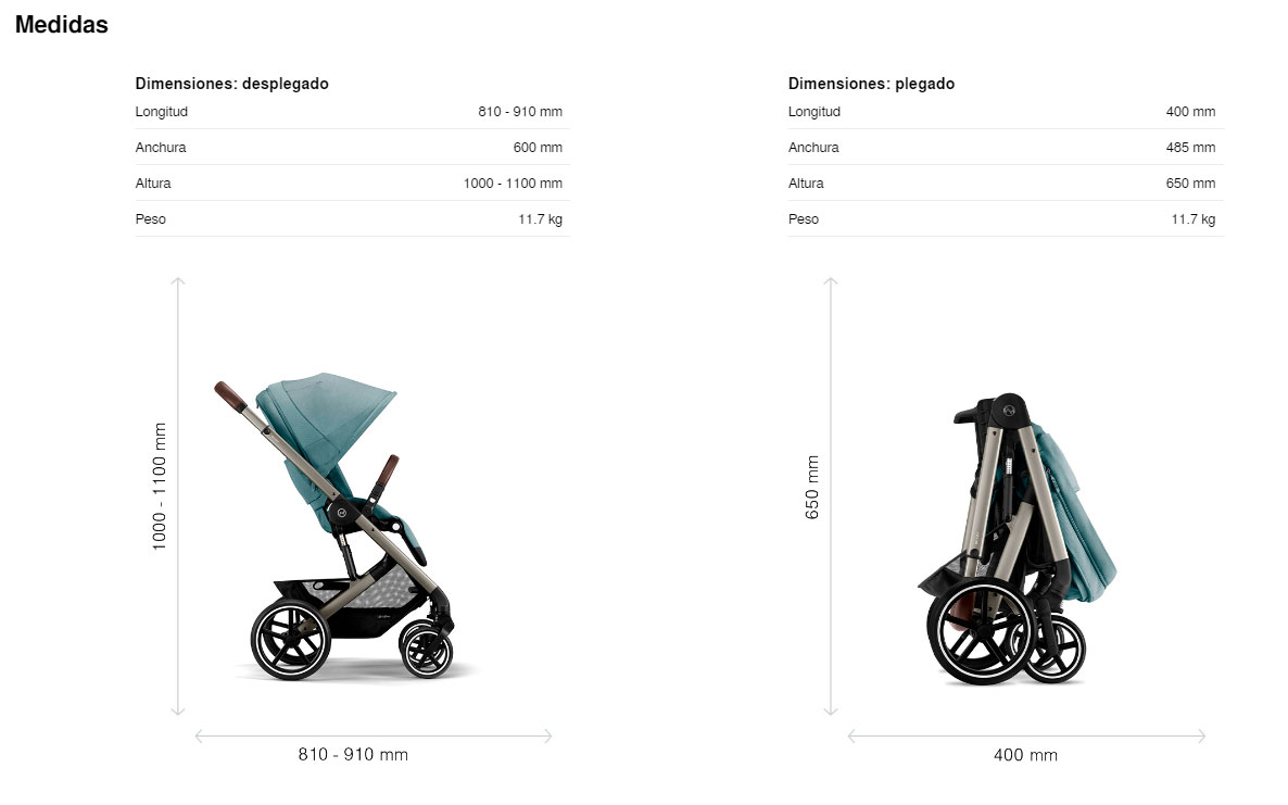 COCHE MODELO BALIOS S LUX CYBEX