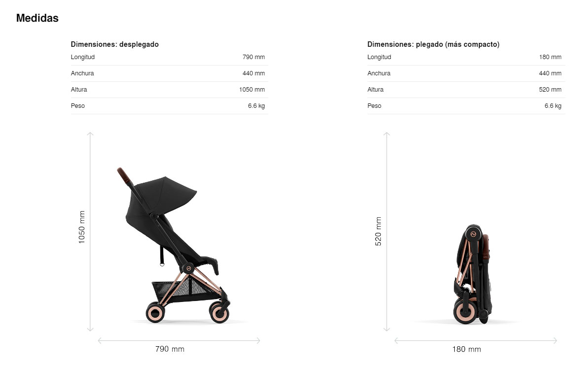 COCHE MODELO COYA CYBEX