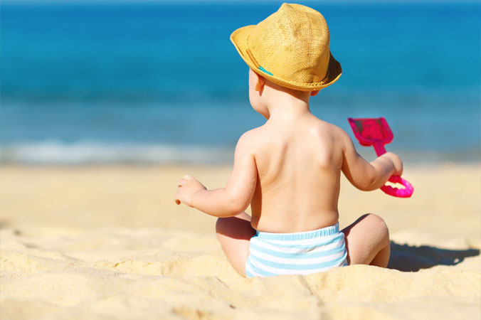 Diez consejos para los bebés en verano