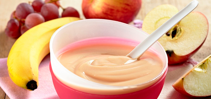 Papilla multi frutas para bebés