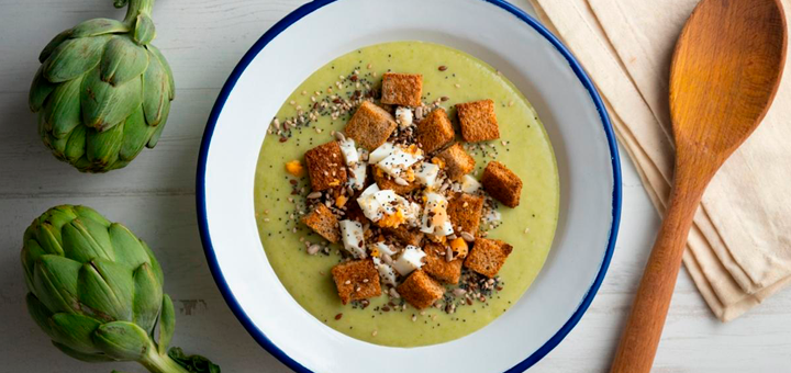 Papilla de Alcachofa y Brócoli