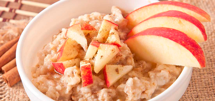 Papilla de Manzana y Avena