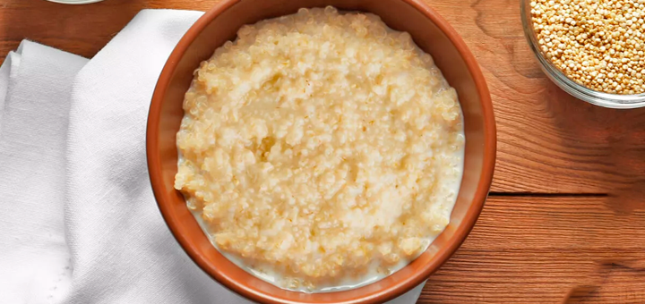 Papilla de Quinua y Leche