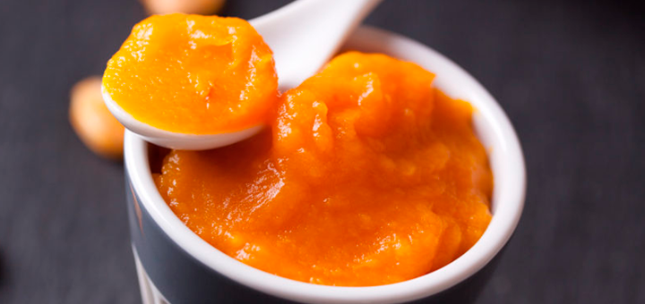 Puré de Zanahoria y jengibre