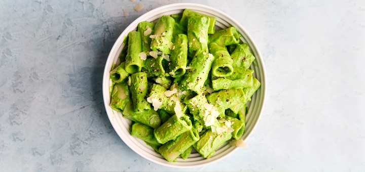 Pasta al Pesto con Brócoli