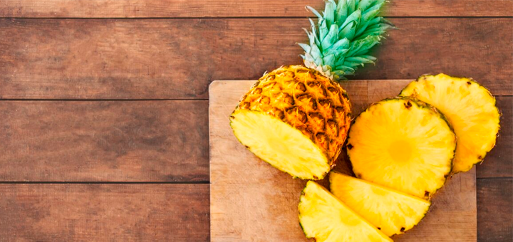Papilla de Piña y Plátano