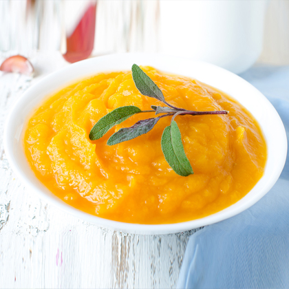 Puré de Zanahoria, Naranja y Miel