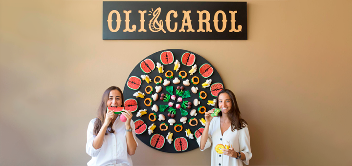 Oli & Carol, mordedores que animan a los niños a comer frutas y verduras